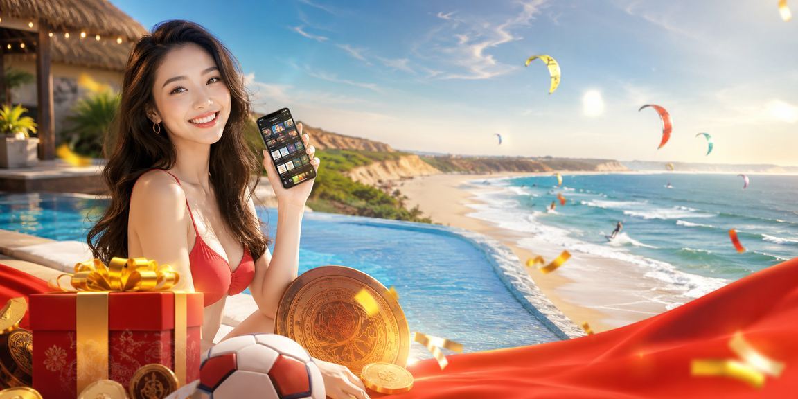 Người dùng tại Mũi Né sử dụng ứng dụng casino trên điện thoại bên bãi biển
